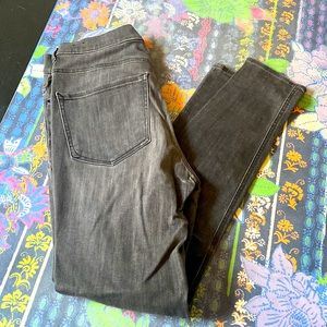 Black express legging high rise jeans